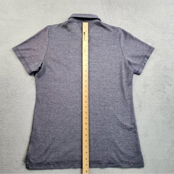 Magnolia Lane Golf Polo Shirt Womens Large Gray Master Collection Short Sleeve - Picture 7 of 14